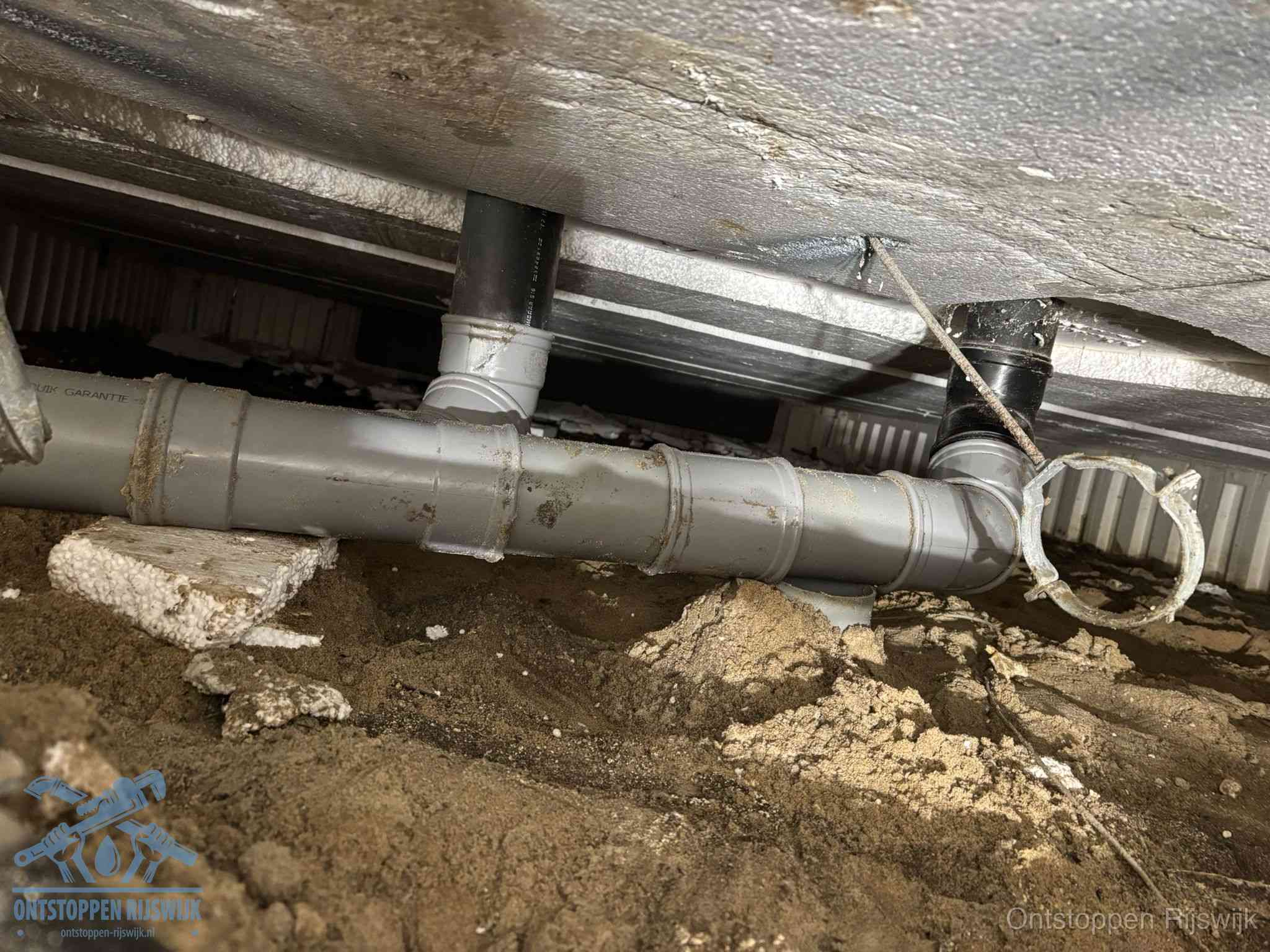 Gemengd gescheiden rioolstelsel in Rijswijk