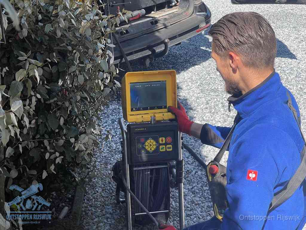 Rioolinspectie met camera in Rijswijk